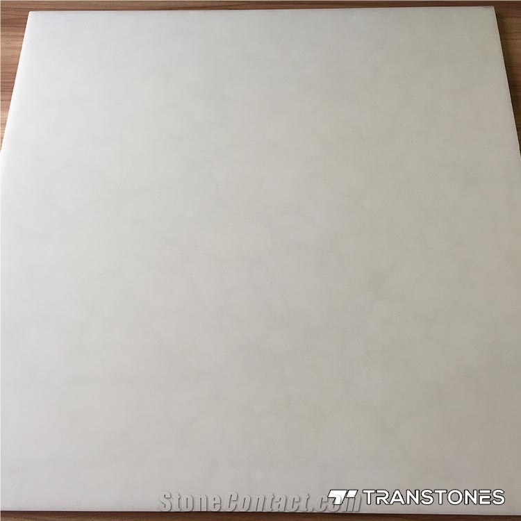 White Artificial Onyx Translucent Wall Panel