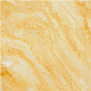 Yellow Translucent Faux Alabaster Marble Slab