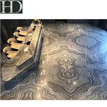 Silver Creek Sandwave Waterfall Granite Slab&Tile
