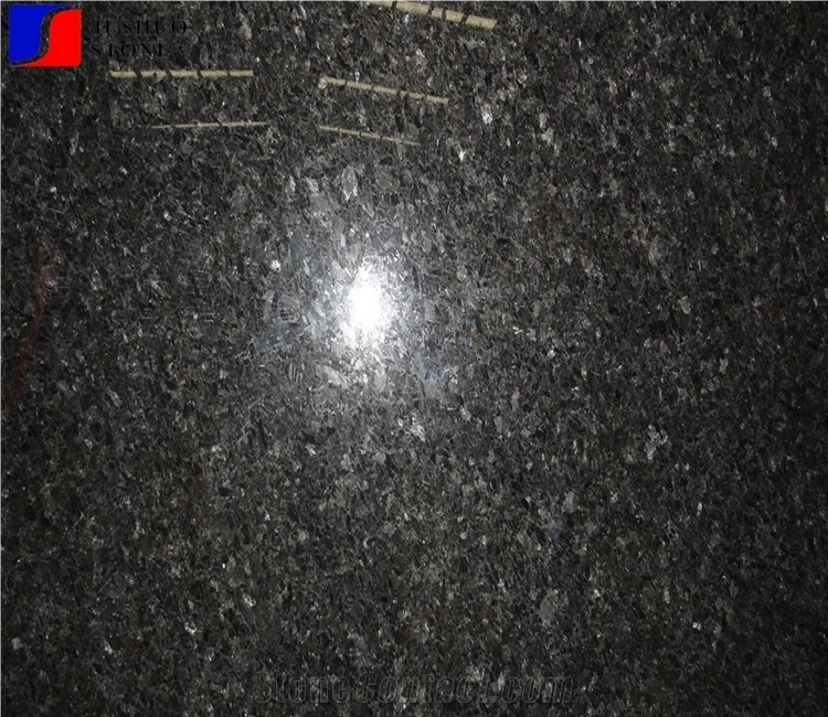 Polished Angola Black Granite Slab(Low Price) Tile