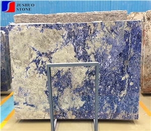 Polished Sodalite Blue Granite Tiles & Slabs