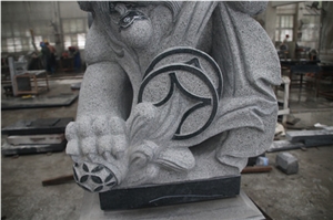 Granite G654 Carving Lion