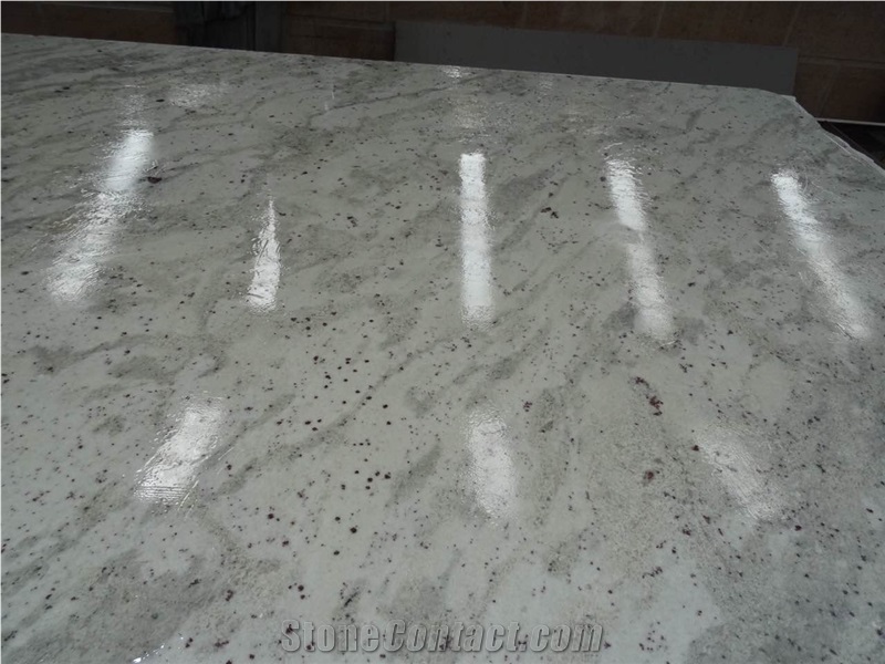 Andromeda White Kitchen Granite Countertop