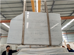 New Carrara White Marble Kitchen Top Stone