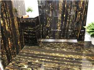Portoro Gold Marble Designs for Floors
