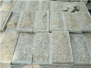 Shandong Rust Granite Mushroom Surface Paving Tile