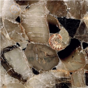 Aragonite Backlit Semi Precious Stone Slabs