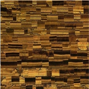 Brown Agate Semi-Precious Stone Slabs Wall Panels