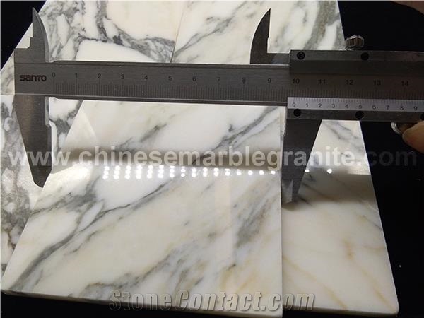 Calacatta White Marble Plastic Composite Panel