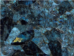 China Blue Labradorite Stone Tiles Slabs