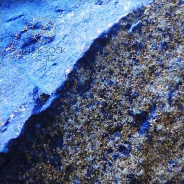 China Lapis Lazuli Semi Precious Stone Countertops Xiamen
