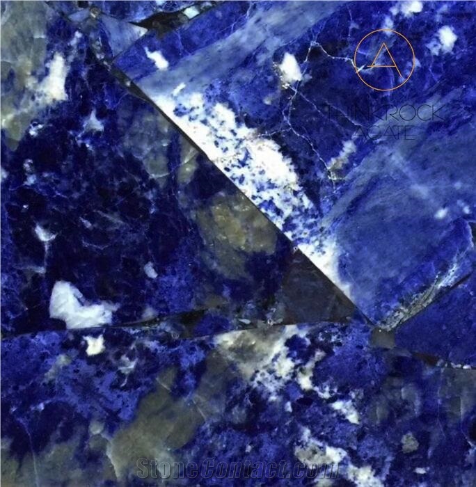 China Lapis Lazuli Semi Precious Stone Countertops Xiamen