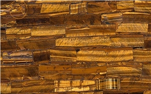 China Popular Tiger Eyes Semiprecious Stone Slabs