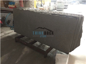 China Zijing Black Granite Half Slabs for Flooring