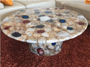 Customized Agate Coffee Table Tops