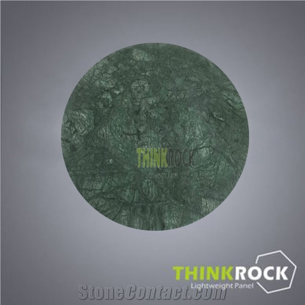 Green Big Flower Round Composite Honeycomb Table