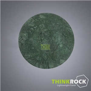 Green Big Flower Round Composite Honeycomb Table