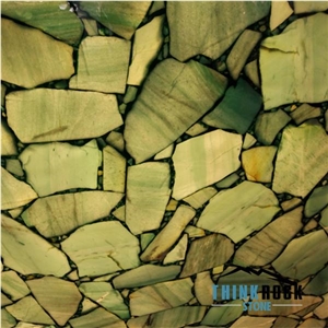 High Quality Green Agate Stone Countertops Slabs