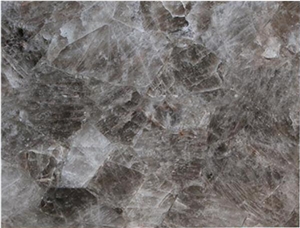 Natural Smoke Crystal Stone Tiles Slabs