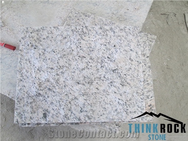 Natural Split Tiger Skin White Granite Tiles Wall