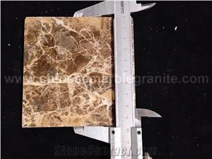 Polished Brown Emperador Marble Composite Panel