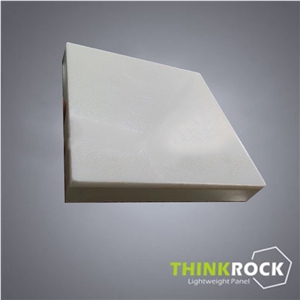 Polished Crystal White Marble Glass Composite Panel