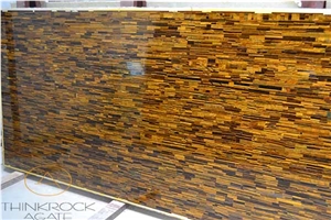 Tiger Eye Stone Slabs Table Tops Gemstone Slabs