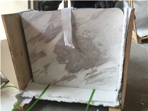 Volaks White Marble Aluminum Honeycomb Panels