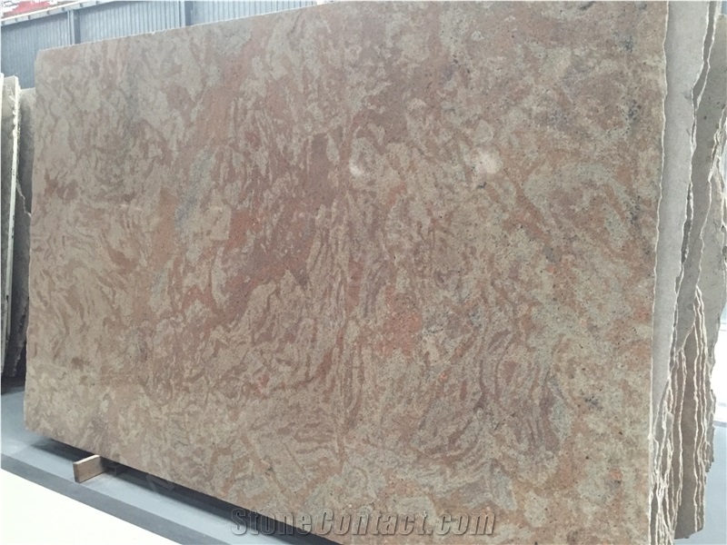 Madura Gold Granite Slab Tiles for Kitchen Island