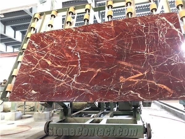 Mandy Red Quartzite Slab,Luxury Tile for Home/Hotel Decoration