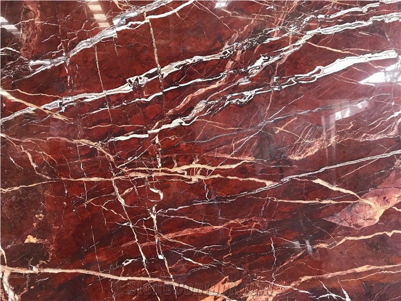 Mandy Red Quartzite Slab,Luxury Tile for Home/Hotel Decoration