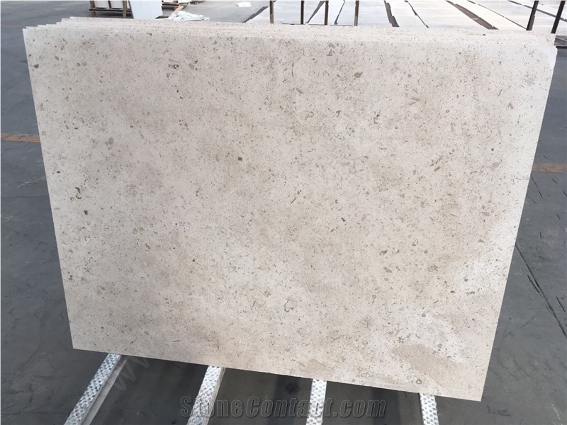 Portugal Beige Limestone Moca Cream Tiles Slab