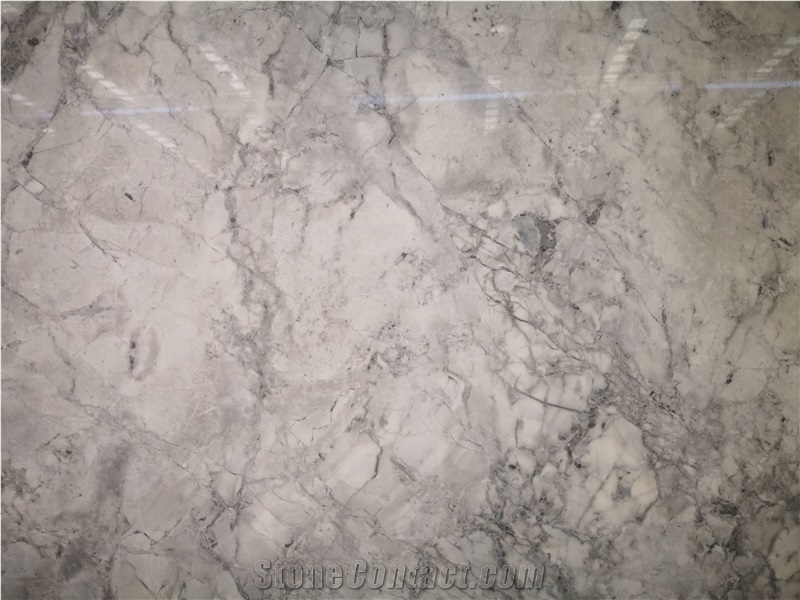 Super White Quartzite,Brazil Grey Slabs