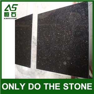 India Black Gold Granite Tile/Slab