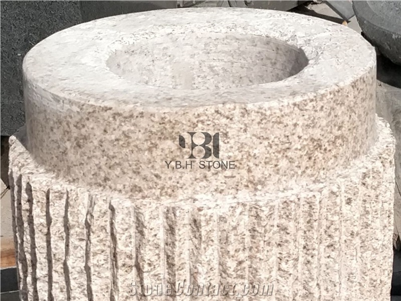 G682 Granite/Yellow Granite Pedestal Basins/Sinks