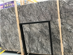 Storm Gray Cloud Grey Marble Slabs,Polished Tiles