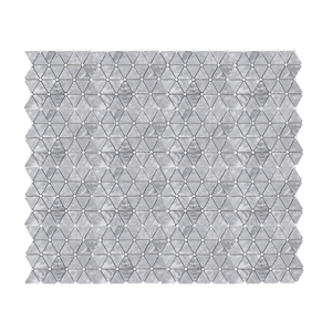 China Standard Size Bardiglio Gray Marble Mosaic