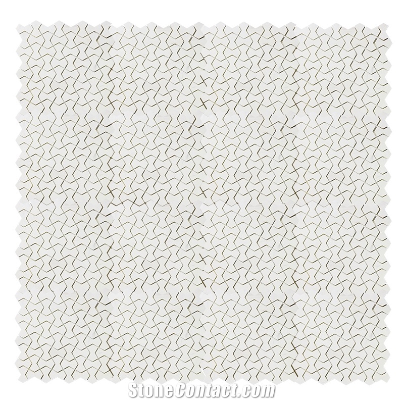 Professional Dumbbell Polygon Shape Dolomiti Mosaic