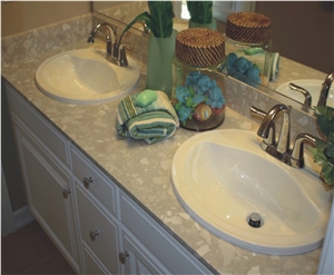 Bath Top Countertop Vanity Top Artificial Marble