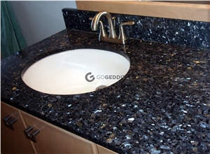 Blue Pearl Granite Bathroom Countertop
