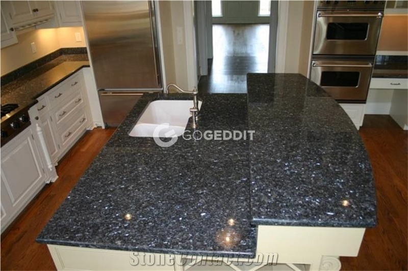Blue Pearl Granite Kitchen Worktop