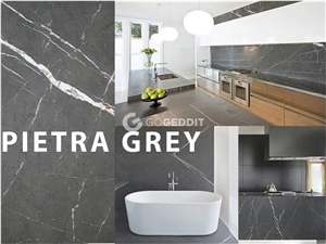 Pietra Gray Marble Iran Pietra Grey Marble Tile