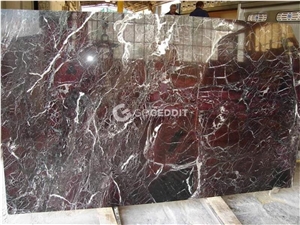 Rosso Levanto Marble Bar Top