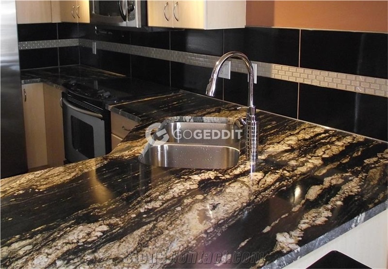 Titanium Granite Kitchen Countertop