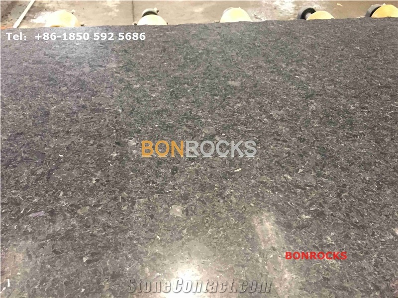 Angola Black Granite Honed Tiles