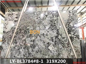 Delicatus White Granite Slab for Countertop