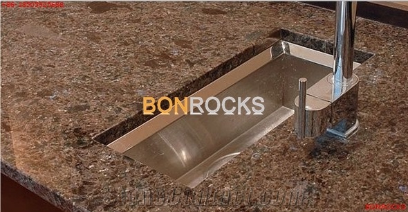 Labrador Antique Brown Granite Countertops