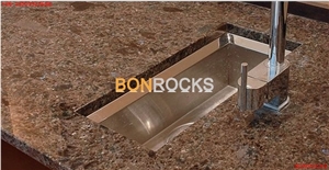 Labrador Antique Brown Granite Countertops