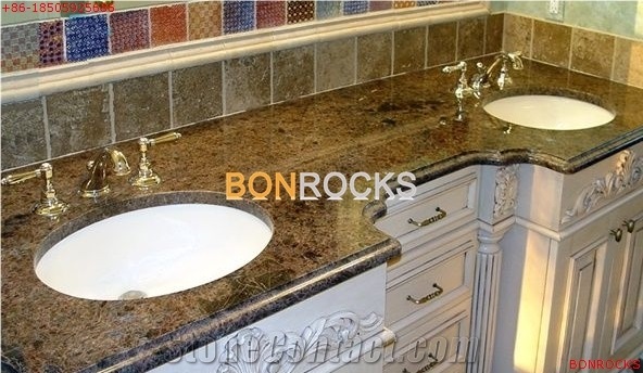 Labrador Antique Brown Granite Countertops