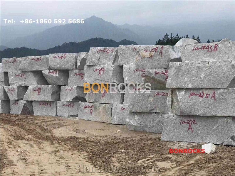 Pear White Granite Blocks